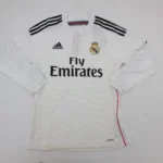 Real Madrid retro manga larga 14/15 local versión jugador
