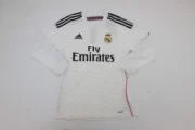 Real Madrid retro manga larga 14/15 local versión jugador