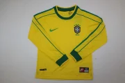 Kit de niño Brasil retro manga larga 1998 - Imagen 4
