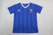 Kit de niño Argentina retro 1986 visitante - Imagen 5
