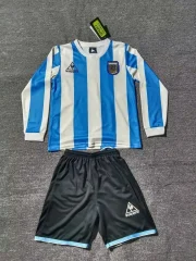 Kit de niño Argentina retro manga larga 1986