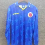 Colombia retro manga larga 1994 visitante