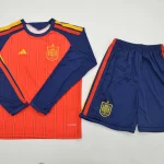 Kit de niño España local 2026 manga larga