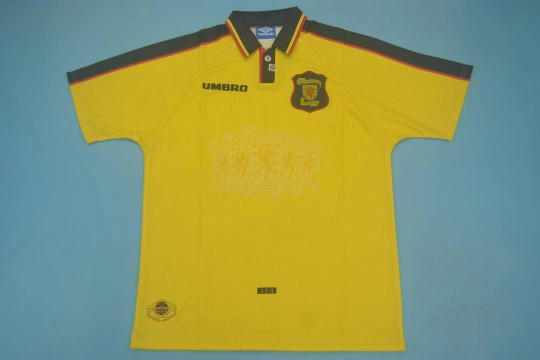 4efc988d Escocia retro 1997 visitante - Imagen 1