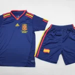Kit de niño España retro 2010 visitante