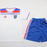 Kit de niño Inglaterra retro 1982