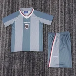 Kit de niño Inglaterra retro 1996 visitante