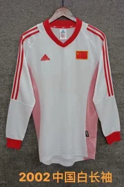 China retro manga larga 2002 visitante