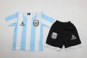 Kit de niño Argentina retro 1986 local