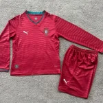 Kit de niño Portugal local 2026 manga larga