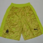 Short Olympique Marsella portero color amarillo 25/26
