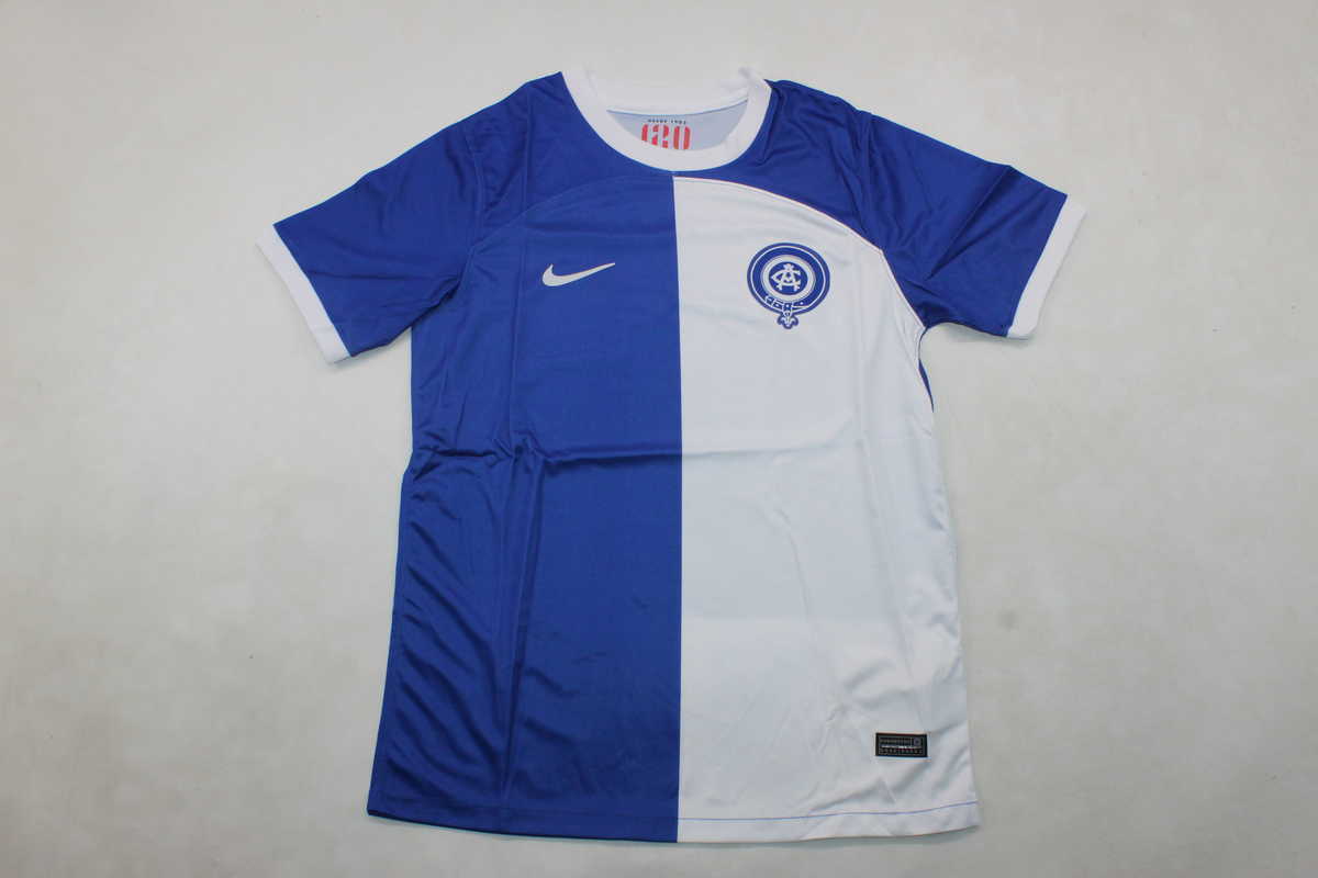 b03e02d3 Atlético de Madrid retro 120 aniversario sin publicidad - Imagen 1