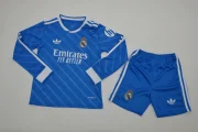 Kit de niño Real Madrid alternativa 25/26 manga larga