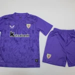 Kit de niño Athletic Club portero color lila 25/26