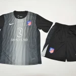 Kit de niño Atlético de Madrid portero color negro 25/26