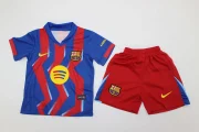 Kit de niño Barcelona alternativa 2 25/26