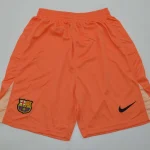 Short Barcelona portero color naranja 25/26