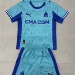 Kit de niño Olympique Marsella portero color azul 25/26