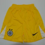 Short Inter de Milán portero color amarillo 25/26