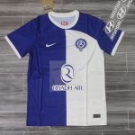 Atlético de Madrid retro 120 aniversario con publicidad