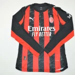 Milán local 25/26 manga larga versión jugador