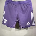 Short Manchester United visitante color azul 25/26 versión jugador