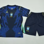 Kit de niño Brasil visitante 2026