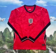 Inglaterra visitante 2026 manga larga