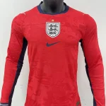 Inglaterra visitante 2026 manga larga versión jugador