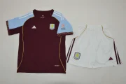 Kit de niño Aston Villa local 25/26