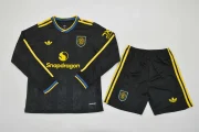 Kit de niño Manchester United alternativa 25/26 manga larga