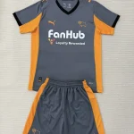Kit de niño Derby Country visitante 25/26