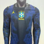 Brasil visitante 2026 manga larga versión jugador