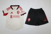 Kit de niño Liverpool visitante 25/26 versión jugador