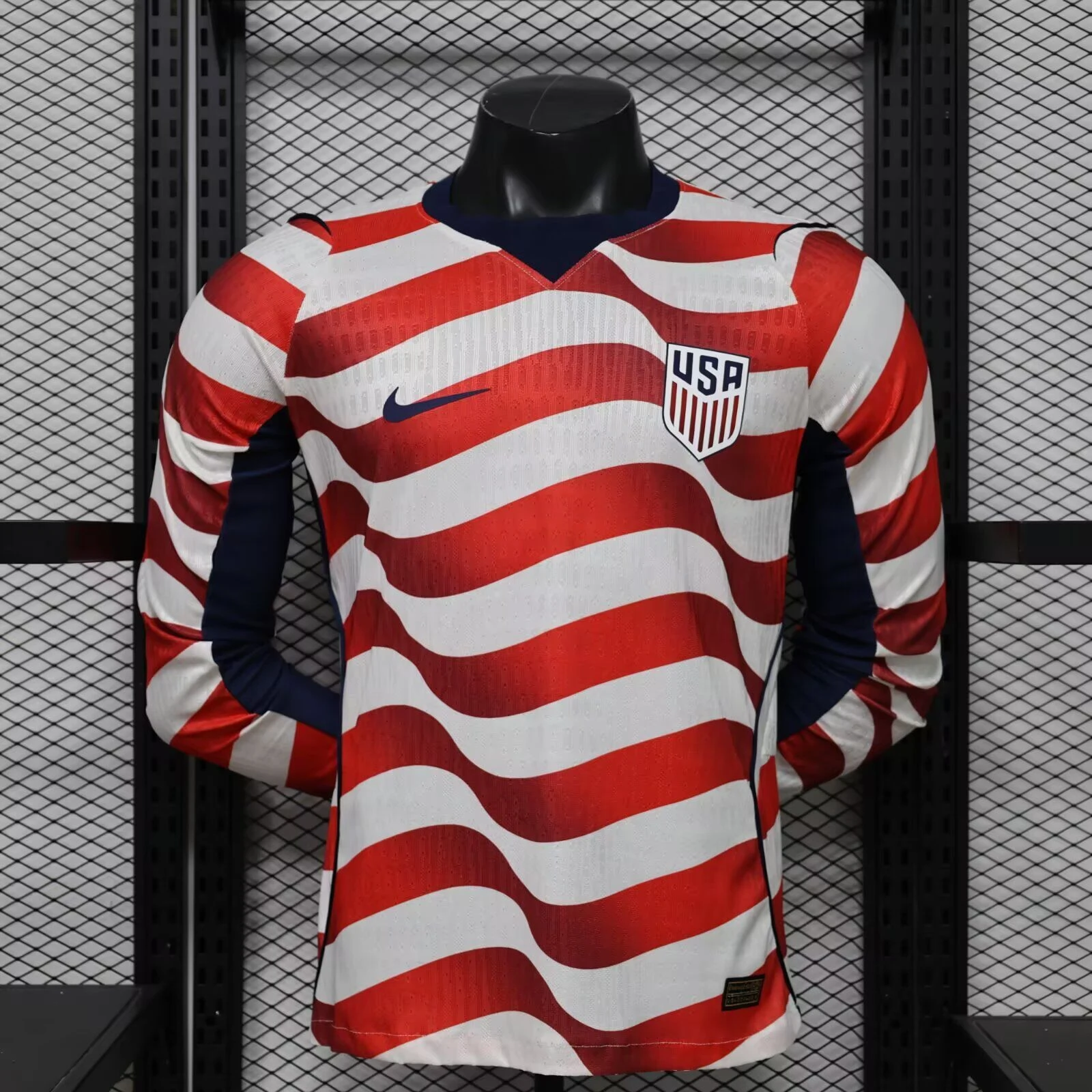 0a39727b Estados Unidos local 2026 manga larga versión jugador - Imagen 1