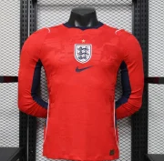 Inglaterra visitante 2026 manga larga versión jugador