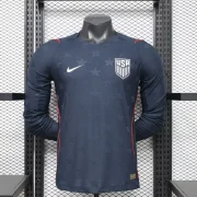 Estados Unidos visitante 2026 manga larga versión jugador