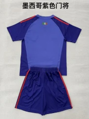 Kit de niño México portero color lila 2026 - Imagen 2