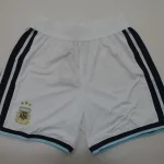 Short Argentina local color blanco 2026 versión jugador