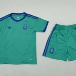 Kit de niño Argentina portero color verde 2026