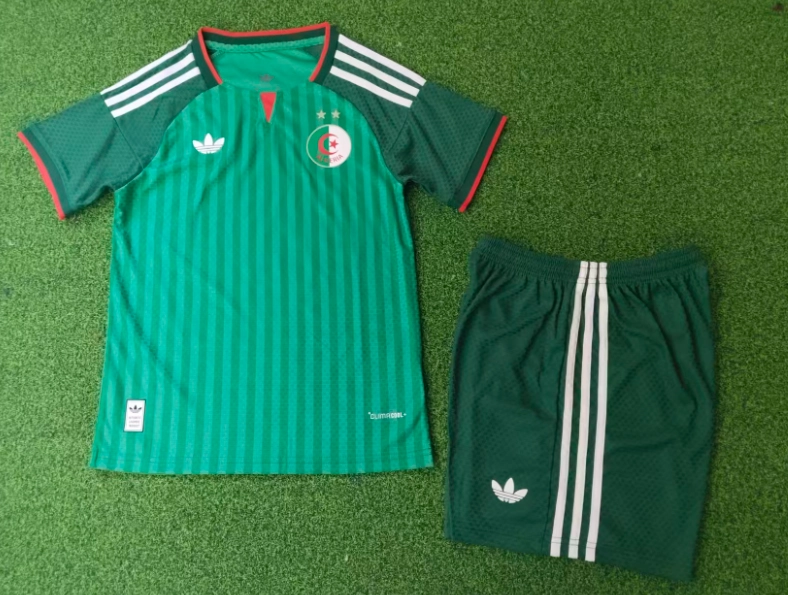 6c9ace0a Kit de niño Argelia visitante 2026 versión jugador - Imagen 1