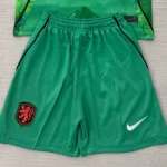 Short Países Bajos portero color verde 2026