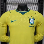 Brasil local 2026 manga larga versión jugador - Imagen 2