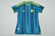 Colombia visitante 2026 versión femenina versión jugador