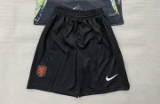 Short Países Bajos portero color negro 2026