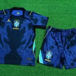 Kit de niño Brasil visitante 2026 versión jugador